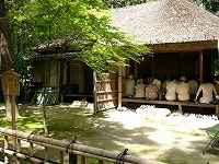 茂松庵での茶会