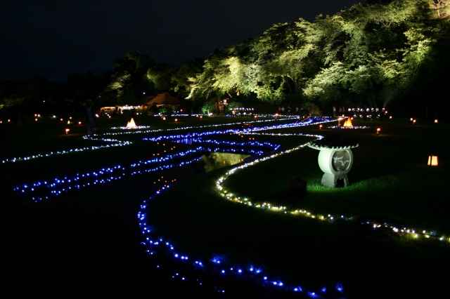 幻想庭園、曲水の部