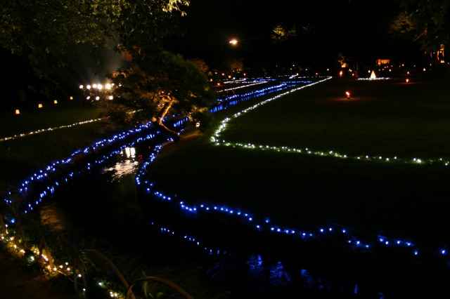 幻想庭園、曲水の部