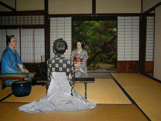 石火矢町武家屋敷通り