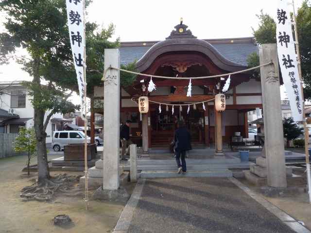 伊勢の宮へ初詣です。