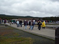 オールドフェイスフル周辺