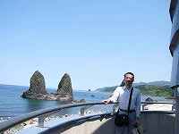 北海道１周旅行、熊石青少年旅行村から岩内オ－トリゾートへ、北檜山町
