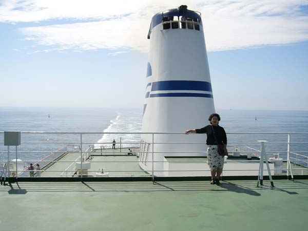 北海道１周旅行、太平洋フェリーで名古屋へ