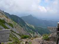 頂上から烏ヶ山方面