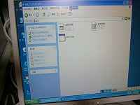 FDDをMSDOS起動ディスクにしてBIOSアップグレードのためのファイルをコピー。