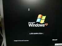 Windowsの起動の最初の画面。